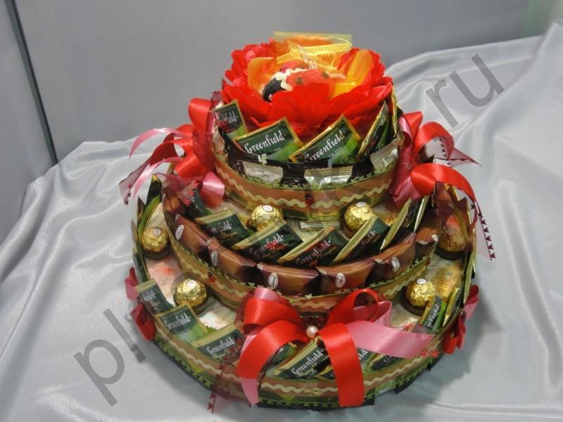 Корзина из конфет: мастер-класс по изготовлению украшения для праздничного стола своими руками